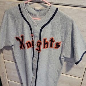 Gray Knights Men Baseball Shirt